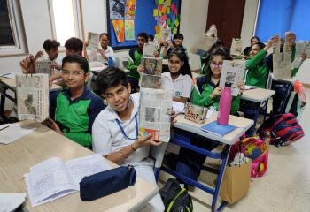 WORLD PAPER BAG DAY , Schools in Faridabad
