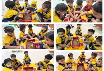 SCOOP AND POUR ACTIVITY, Best School in Faridabad