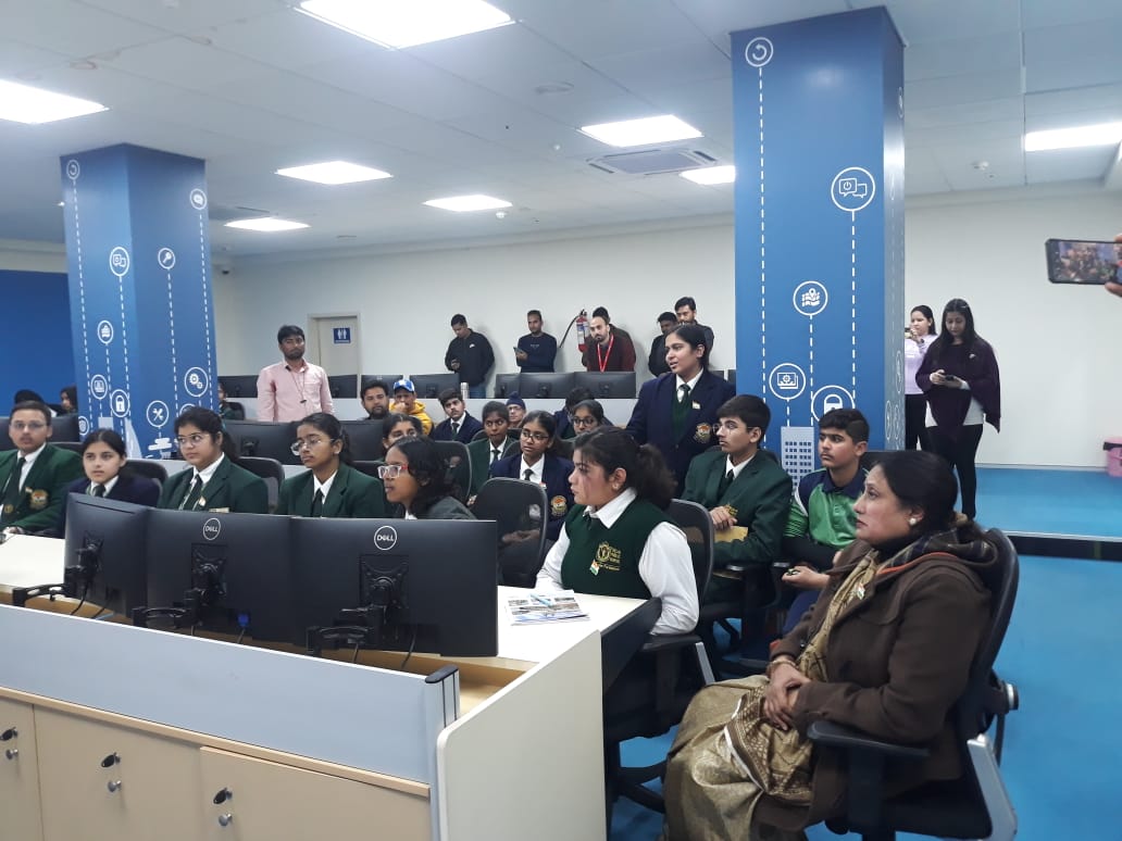 Dipsites Witness Live Streaming At Integrated Command and Control Centre
