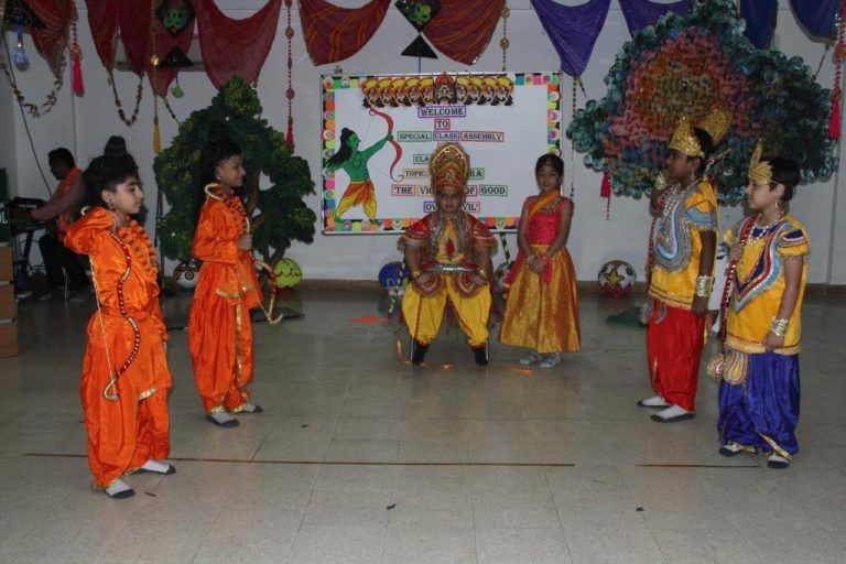 CLASS-ASSEMBLY-ON-DUSSEHRA-DPS-Greater-Faridabad (35)