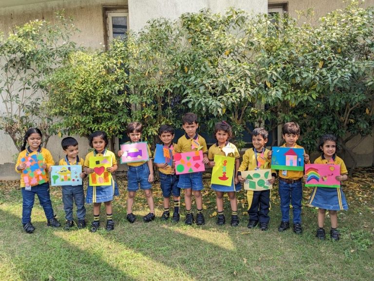 FRIENDLY SHAPES COLLAGE MAKING ACTIVITY DPS Greater Faridabad (18)
