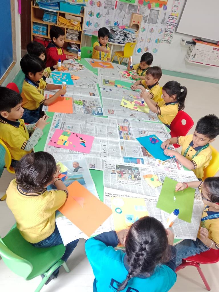 FRIENDLY SHAPES COLLAGE MAKING ACTIVITY DPS Greater Faridabad (6)