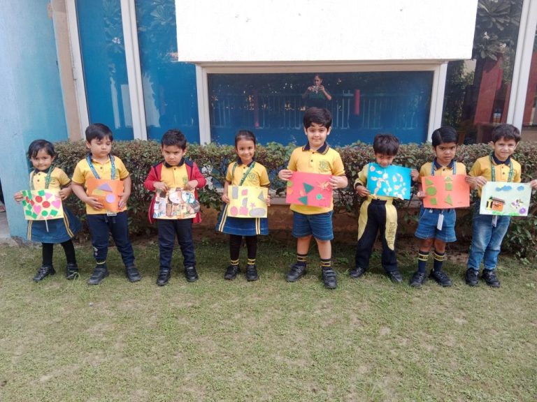 FRIENDLY SHAPES COLLAGE MAKING ACTIVITY DPS Greater Faridabad (8)