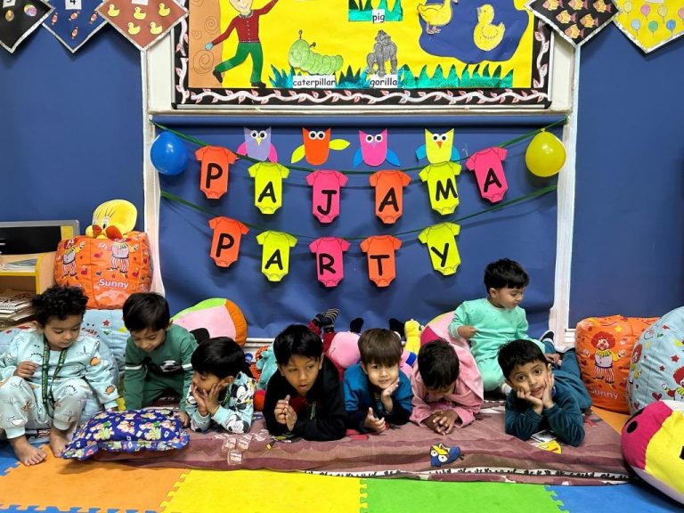 Letter P # PAJAMA PARTY #DPSGreaterFaridabad (4)